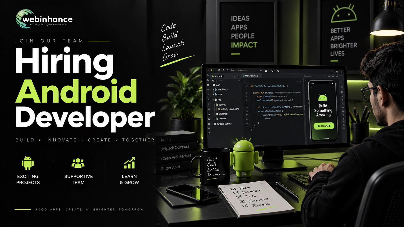 Android Developer career area