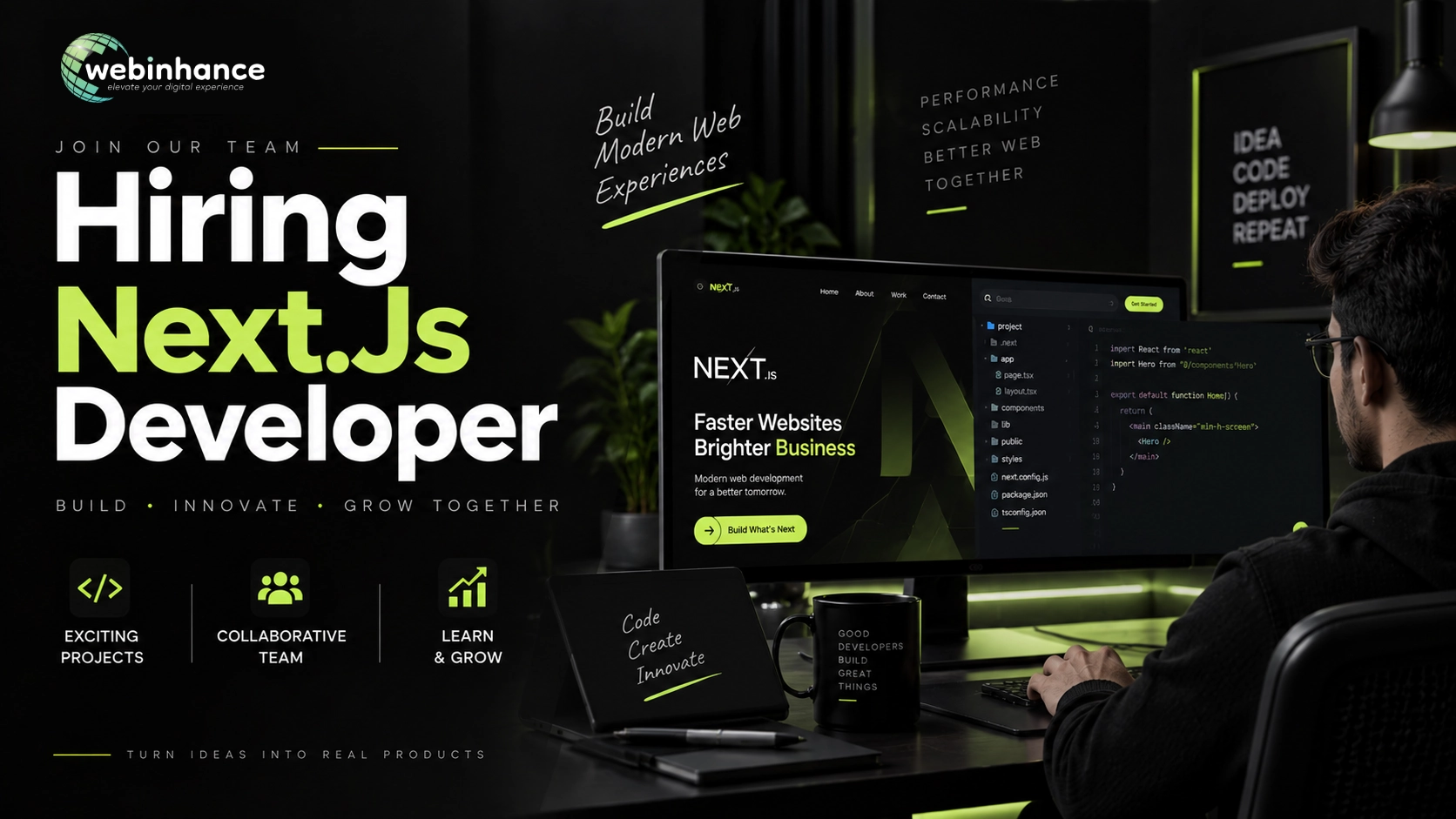 Next.Js Developer career area