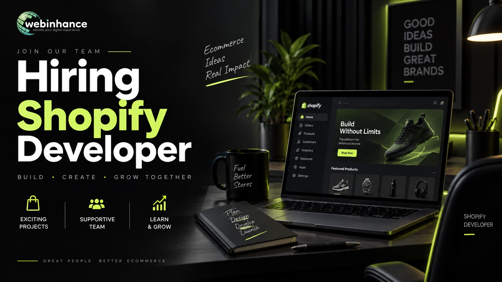 Shopify Developer career area
