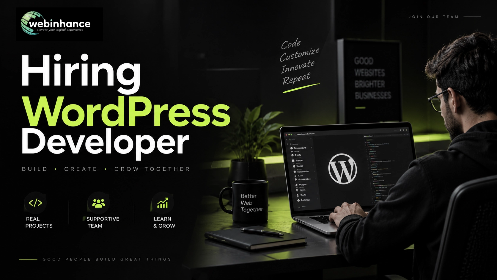WordPress Developer career area