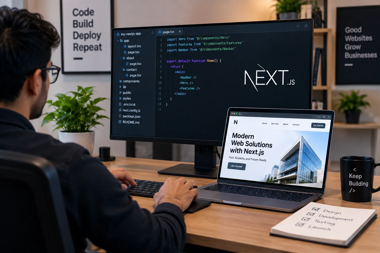 Next.js Application Development